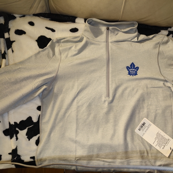 Lululemon Men's Long Sleeve Half Zip Gray Heather - Picture 2 of 5